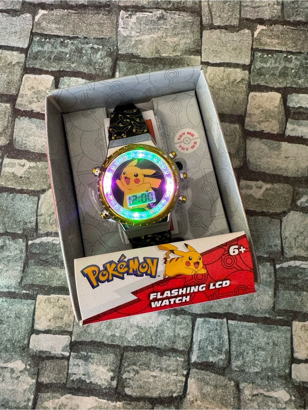 Pokémon Flashing LCD Watch